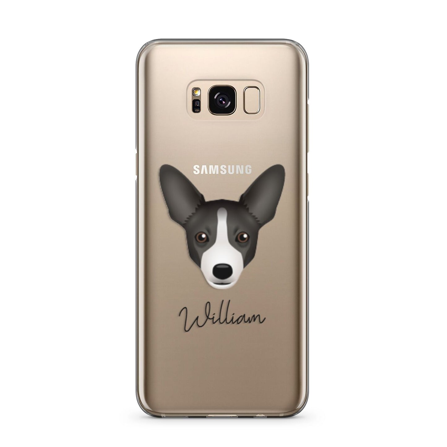 Portuguese Podengo Personalised Samsung Galaxy S8 Plus Case