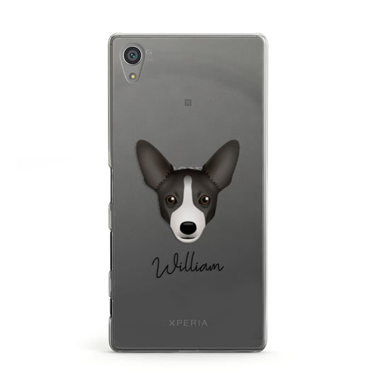 Portuguese Podengo Personalised Sony Xperia Case