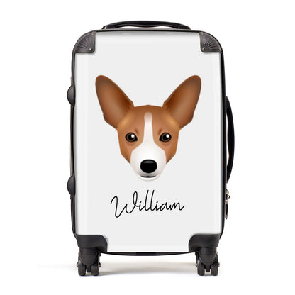 Portuguese Podengo Personalised Suitcase