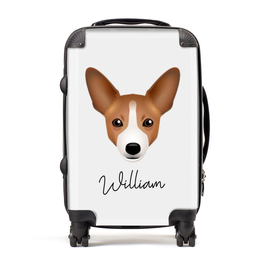Portuguese Podengo Personalised Suitcase