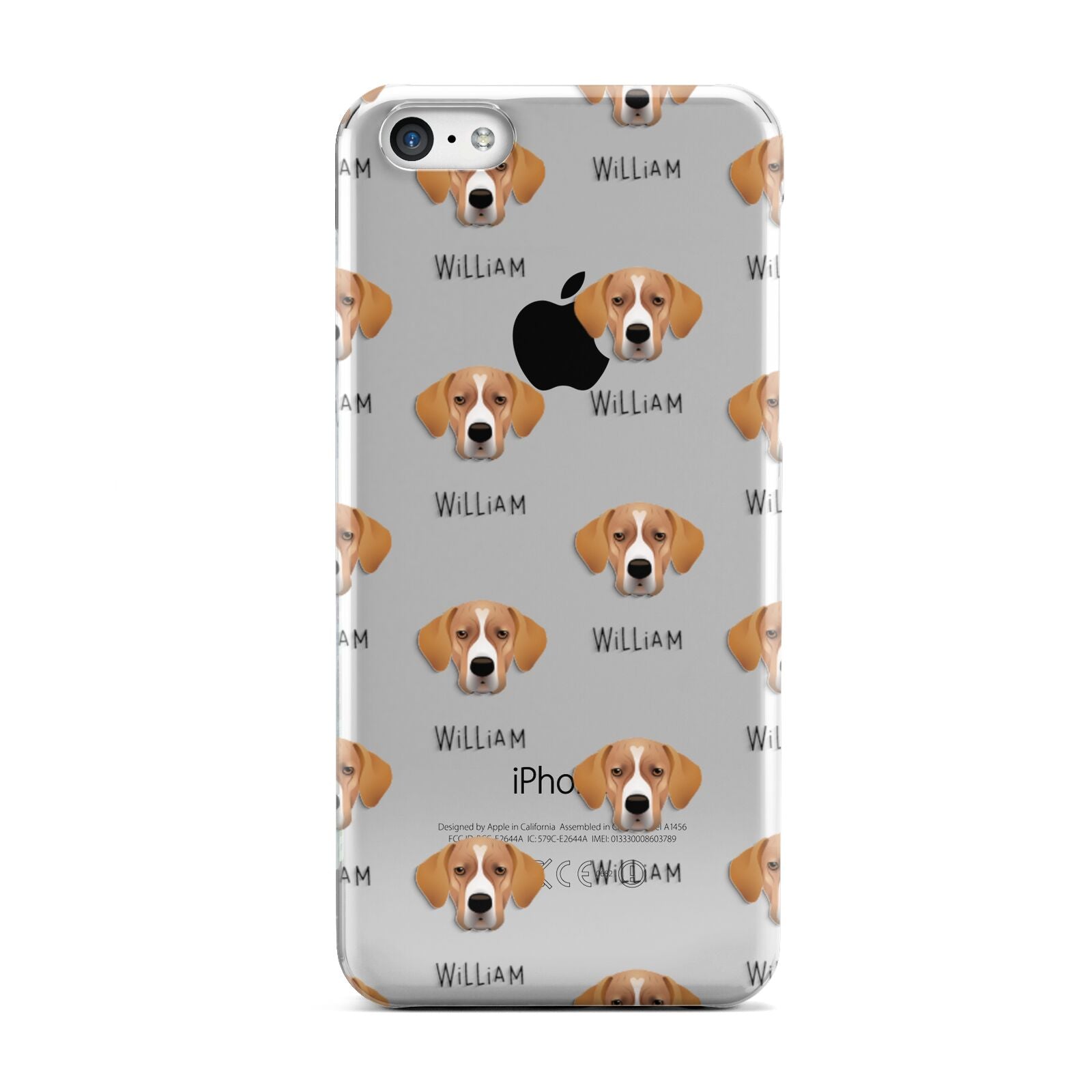 Portuguese Pointer Icon with Name Apple iPhone 5c Case