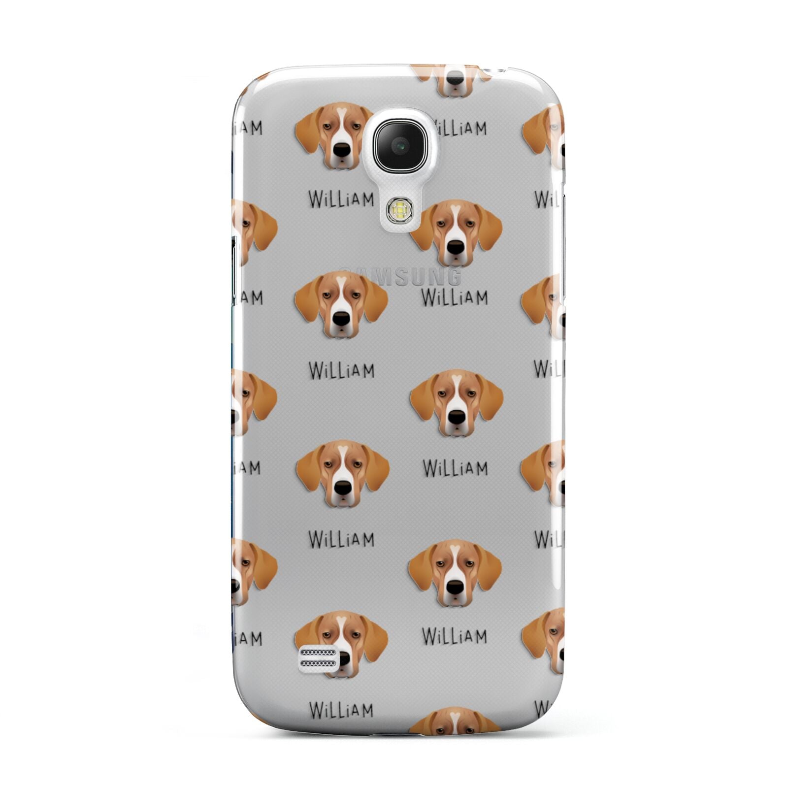 Portuguese Pointer Icon with Name Samsung Galaxy S4 Mini Case