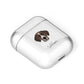 Portuguese Pointer Personalised AirPods Case Laid Flat
