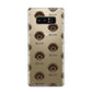Portuguese Water Dog Icon with Name Samsung Galaxy Note 8 Case