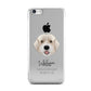 Portuguese Water Dog Personalised Apple iPhone 5c Case