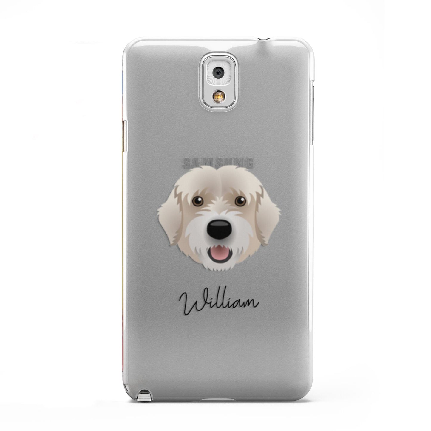 Portuguese Water Dog Personalised Samsung Galaxy Note 3 Case