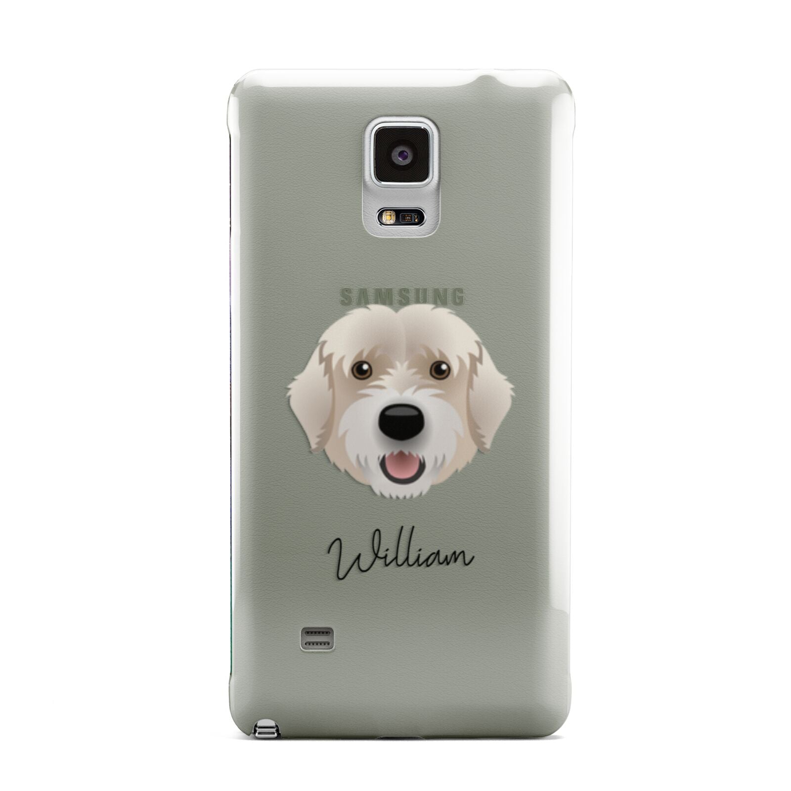 Portuguese Water Dog Personalised Samsung Galaxy Note 4 Case