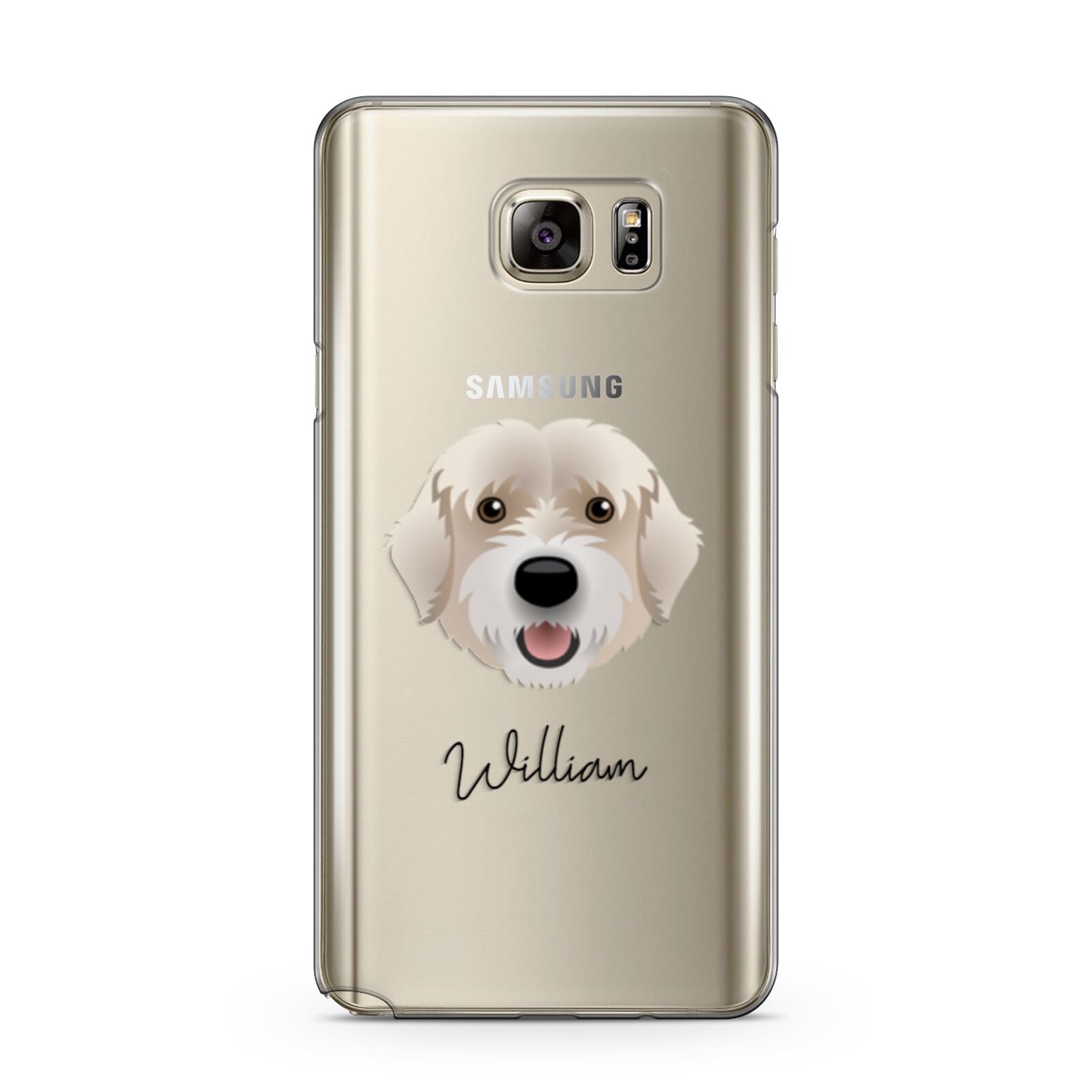 Portuguese Water Dog Personalised Samsung Galaxy Note 5 Case