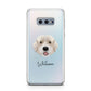Portuguese Water Dog Personalised Samsung Galaxy S10E Case