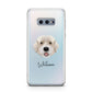 Portuguese Water Dog Personalised Samsung Galaxy S10E Case