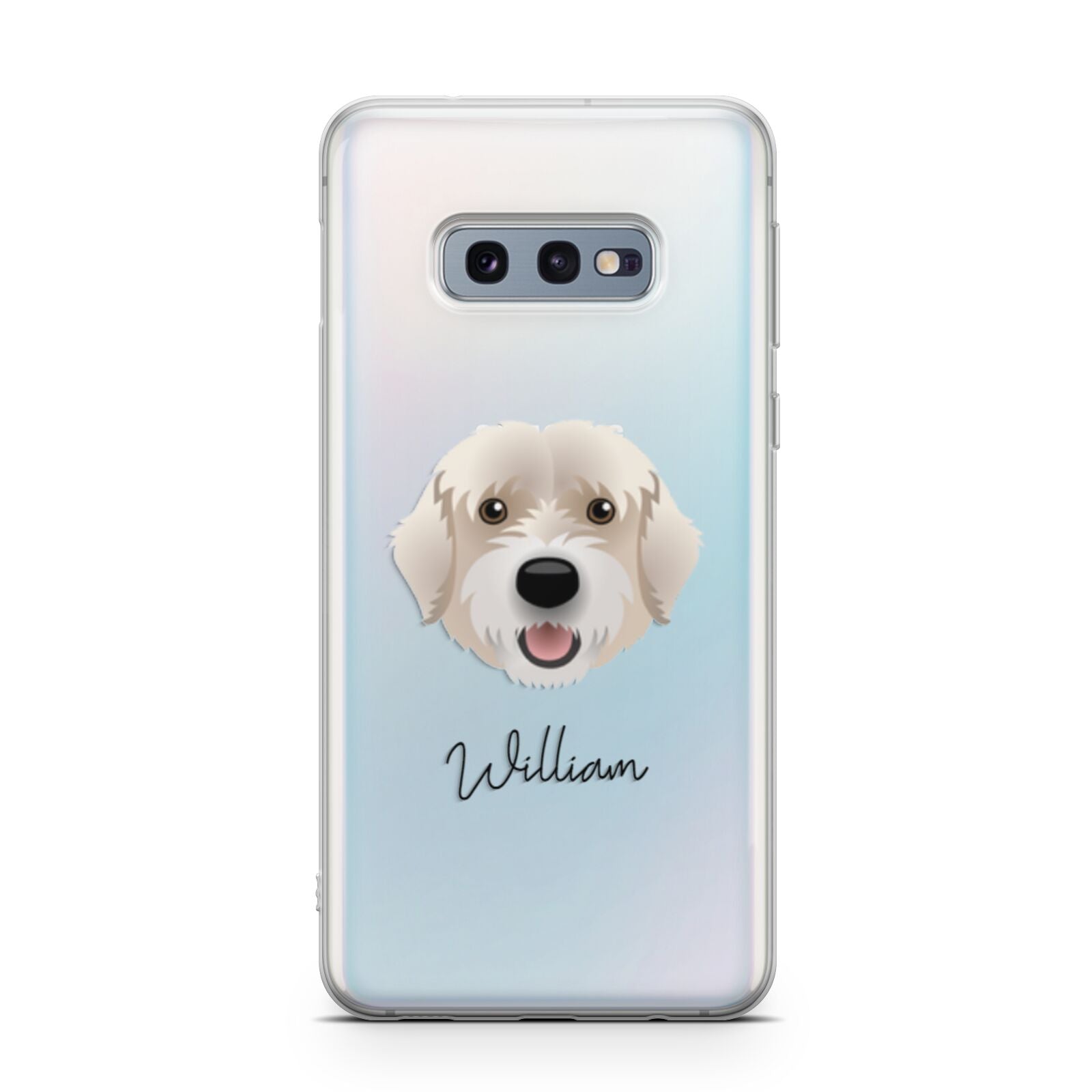 Portuguese Water Dog Personalised Samsung Galaxy S10E Case