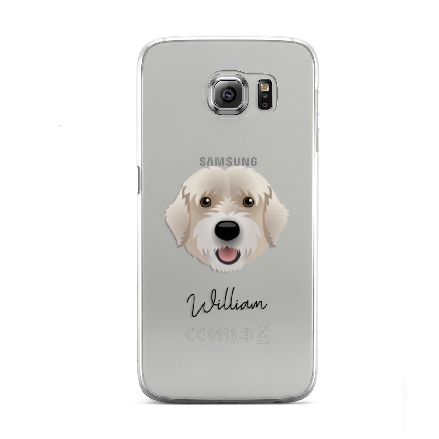 Portuguese Water Dog Personalised Samsung Galaxy S6 Case