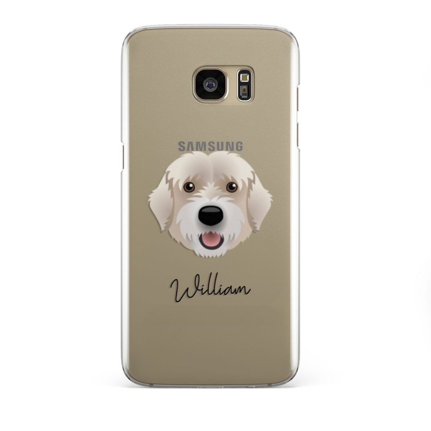 Portuguese Water Dog Personalised Samsung Galaxy S7 Edge Case