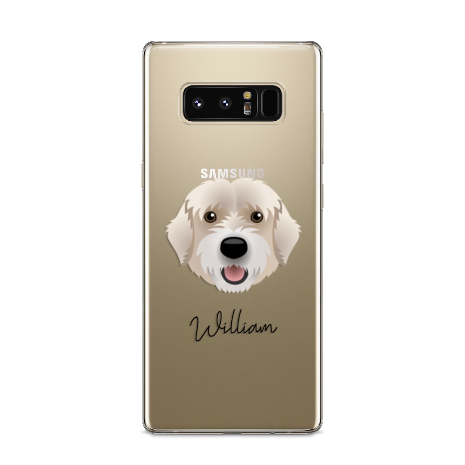 Portuguese Water Dog Personalised Samsung Galaxy S8 Case