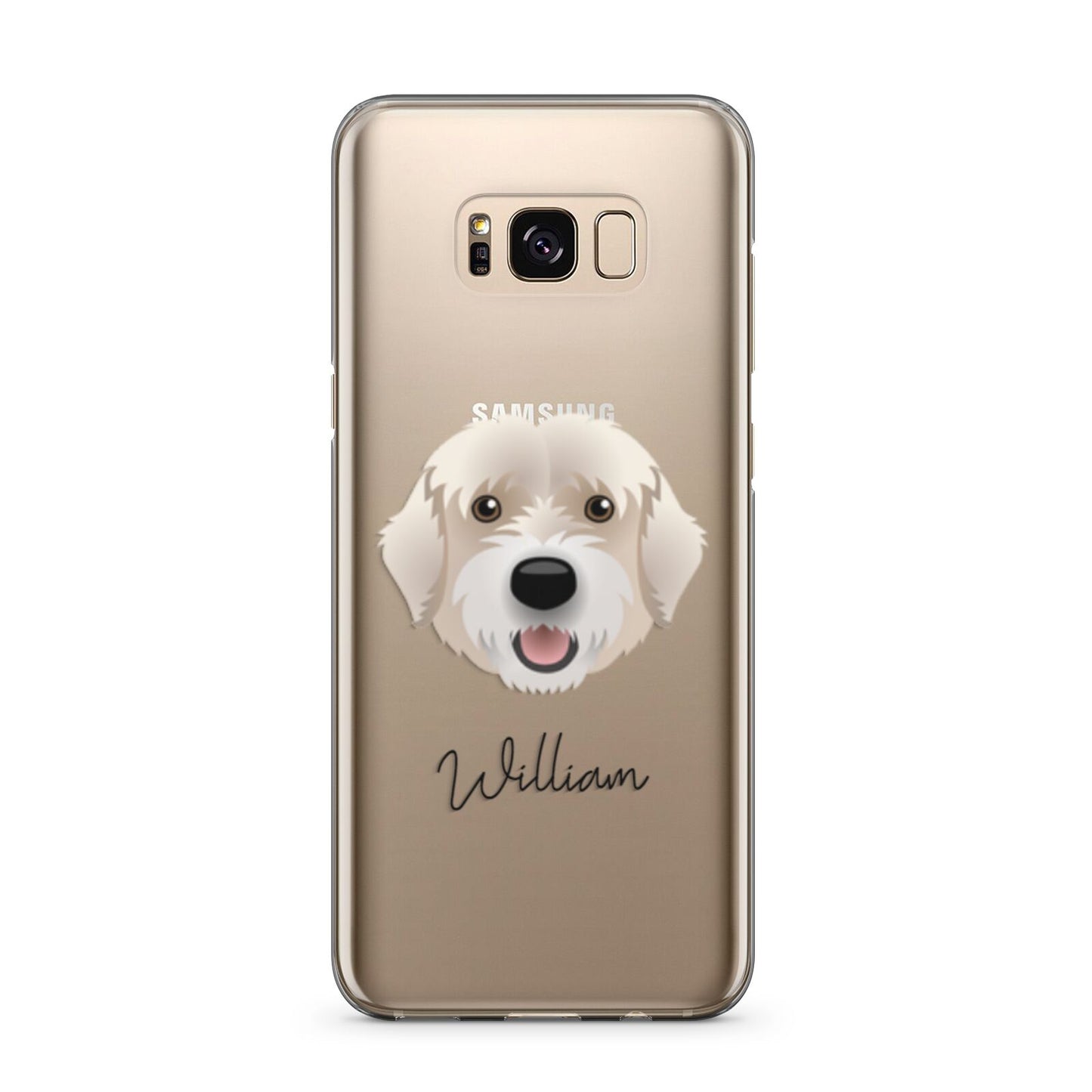Portuguese Water Dog Personalised Samsung Galaxy S8 Plus Case