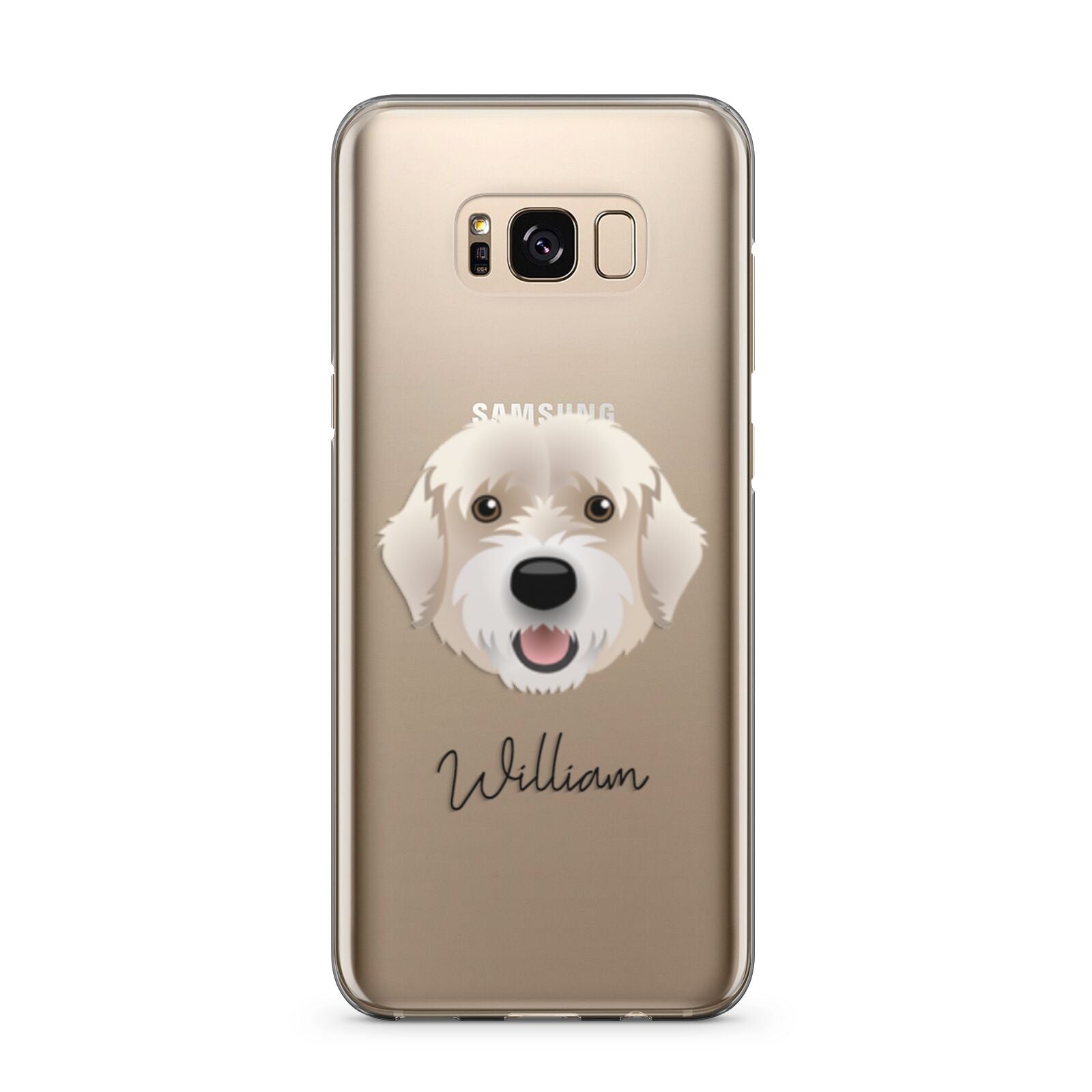 Portuguese Water Dog Personalised Samsung Galaxy S8 Plus Case