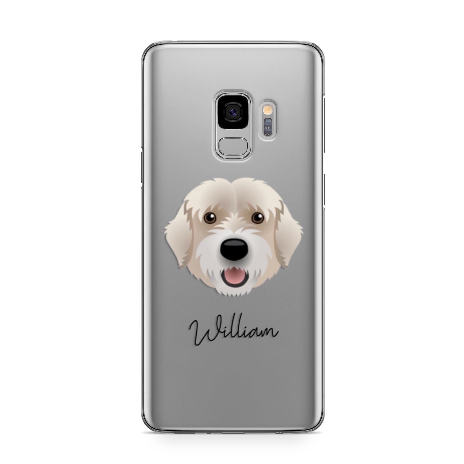 Portuguese Water Dog Personalised Samsung Galaxy S9 Case