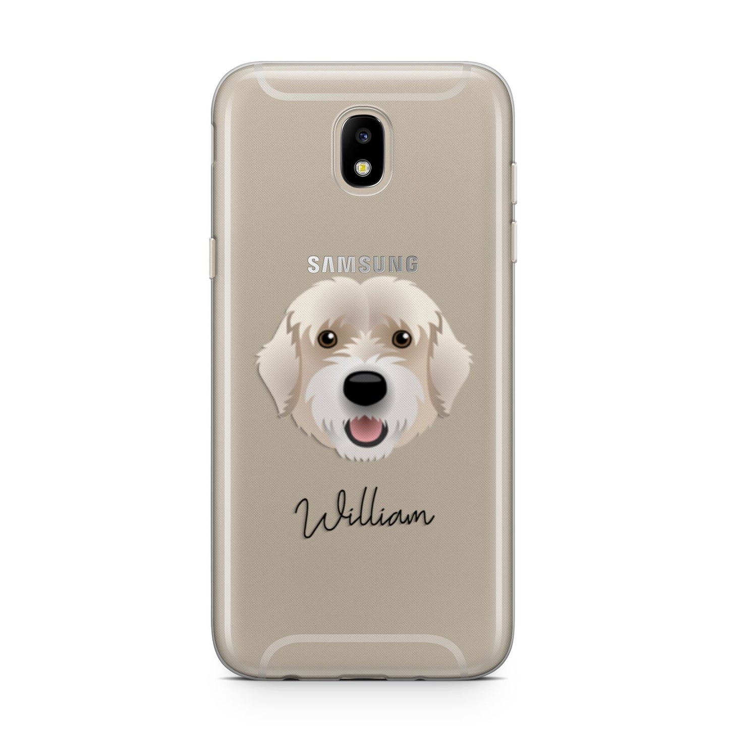 Portuguese Water Dog Personalised Samsung J5 2017 Case