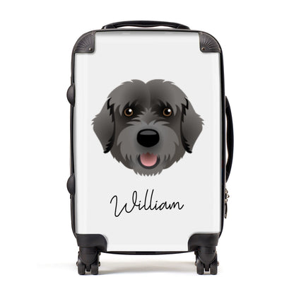 Portuguese Water Dog Personalised Suitcase
