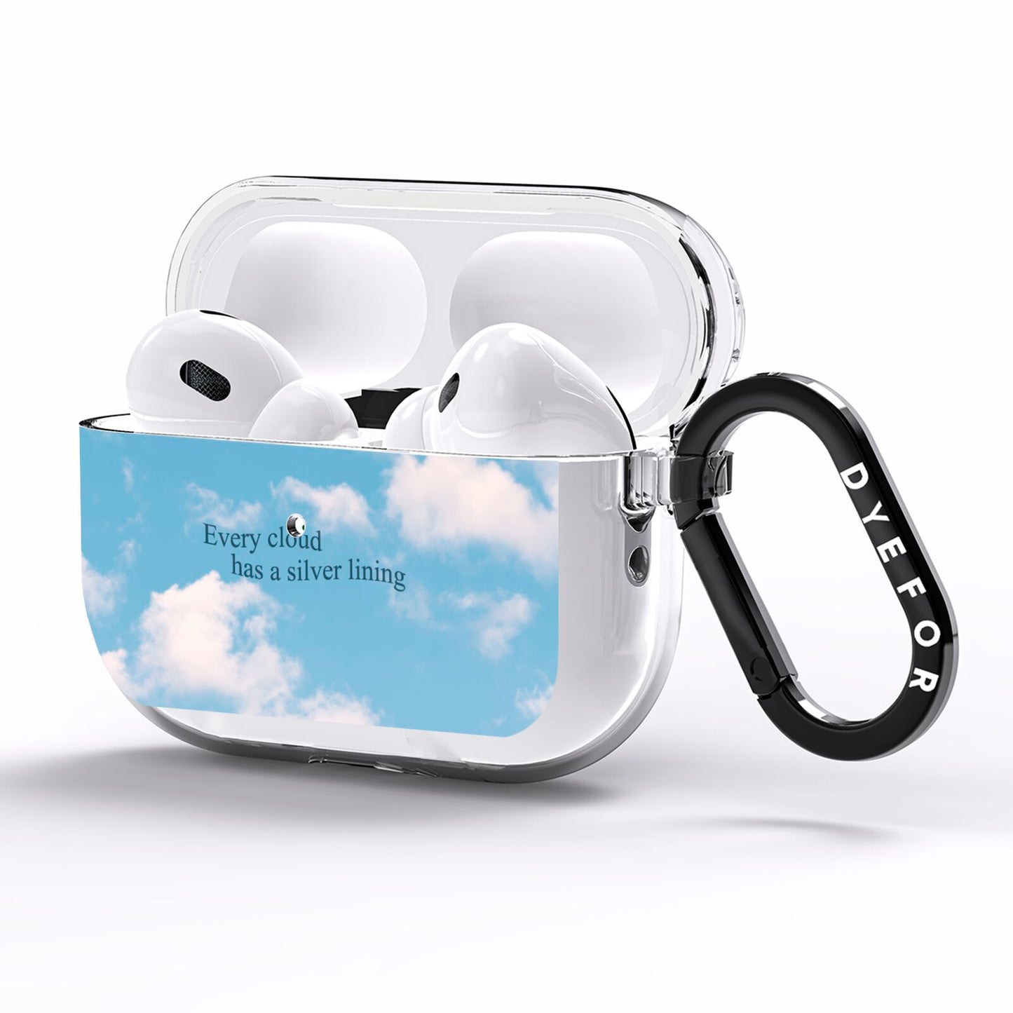 Positivity AirPods Pro Clear Case Side Image