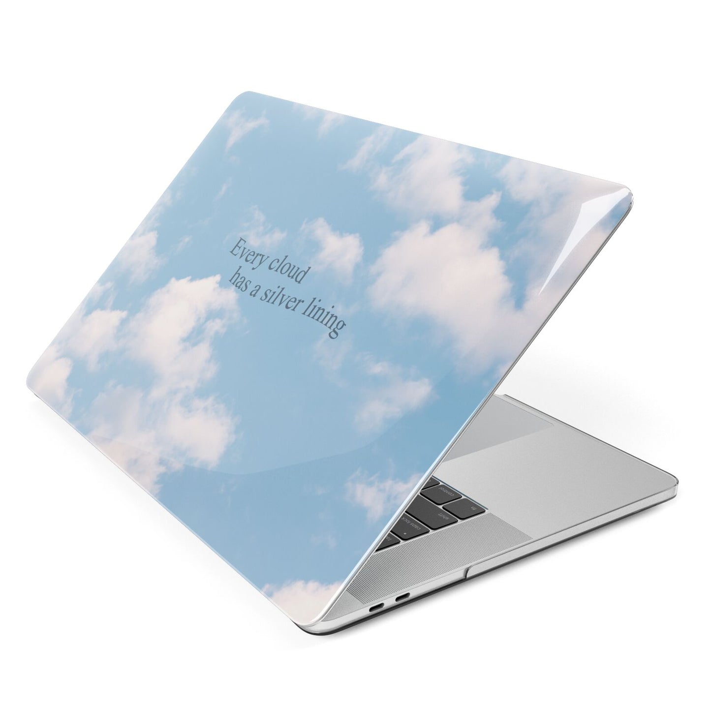 Positivity Apple MacBook Case Side View