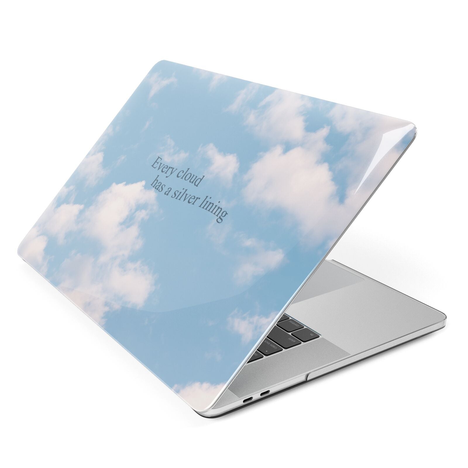 Positivity Apple MacBook Case Side View
