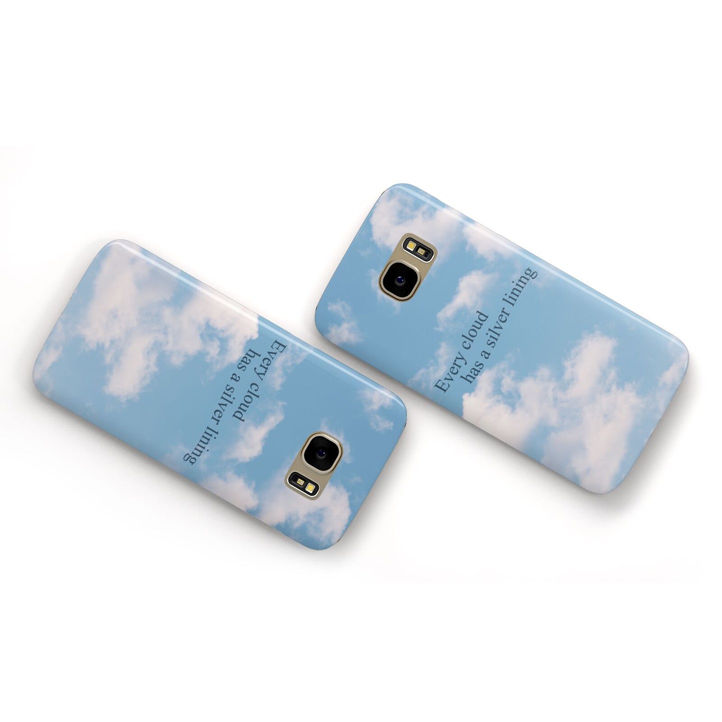 Positivity Samsung Galaxy Case Flat Overview