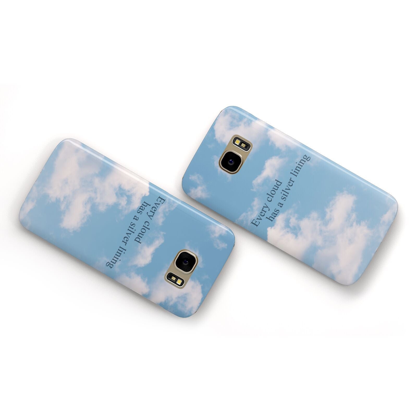 Positivity Samsung Galaxy Case Flat Overview