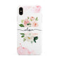 Pretty Roses Personalised Name Apple iPhone Xs Max 3D Tough Case