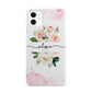 Pretty Roses Personalised Name iPhone 11 3D Snap Case