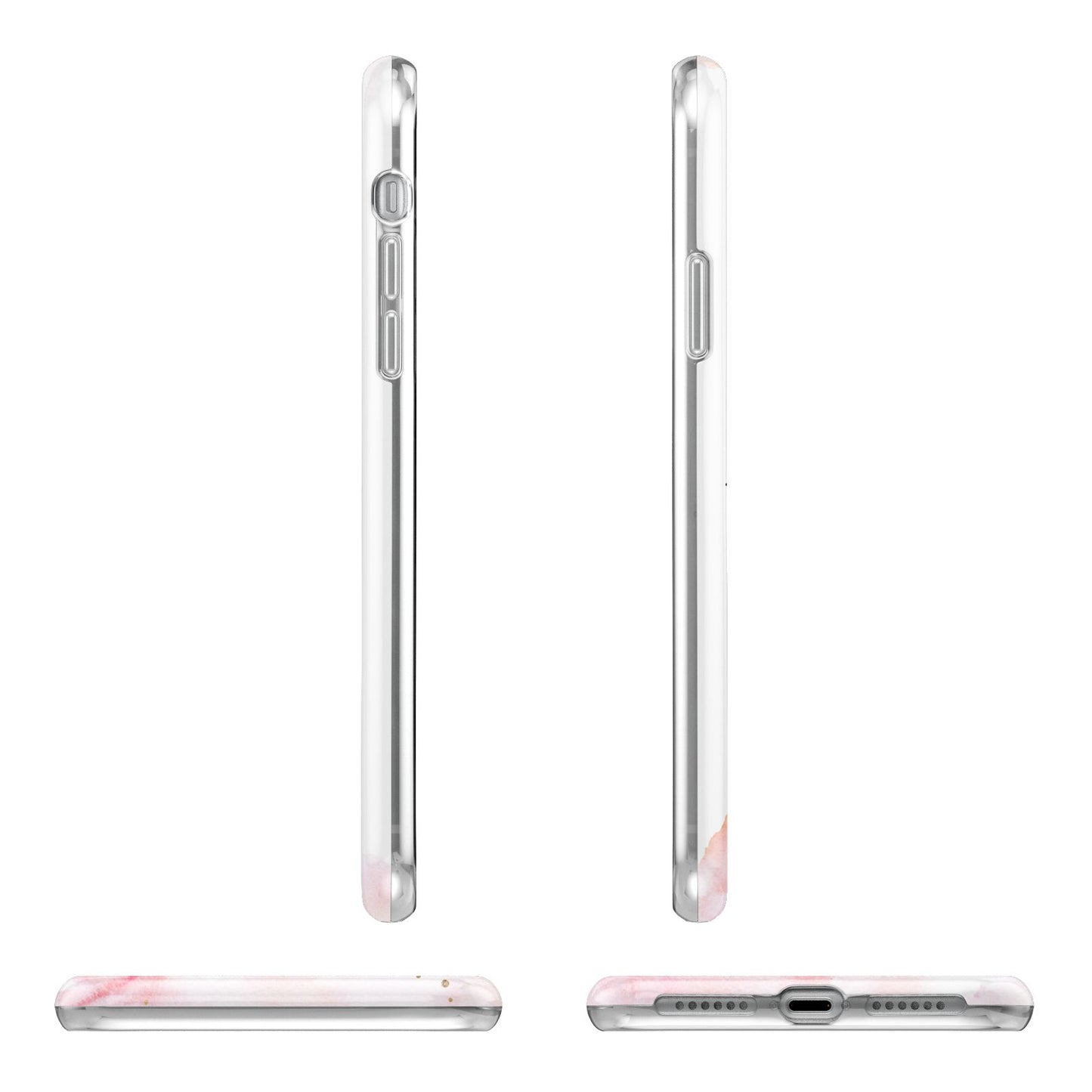 Pretty Roses Personalised Name iPhone 11 Pro 3D Tough Case Angle Images