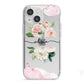 Pretty Roses Personalised Name iPhone 13 Mini TPU Impact Case with White Edges
