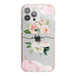 Pretty Roses Personalised Name iPhone 13 Pro Max TPU Impact Case with Pink Edges