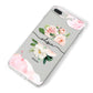 Pretty Roses Personalised Name iPhone 8 Plus Bumper Case on Silver iPhone Alternative Image