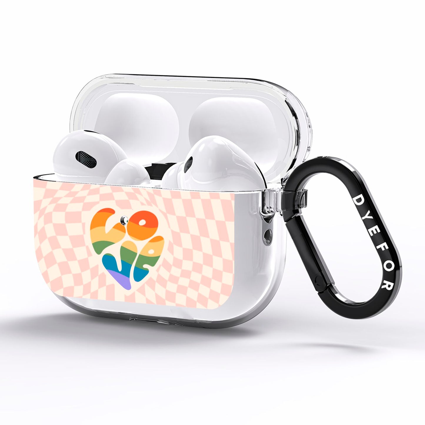 Pride AirPods Pro Clear Case Side Image