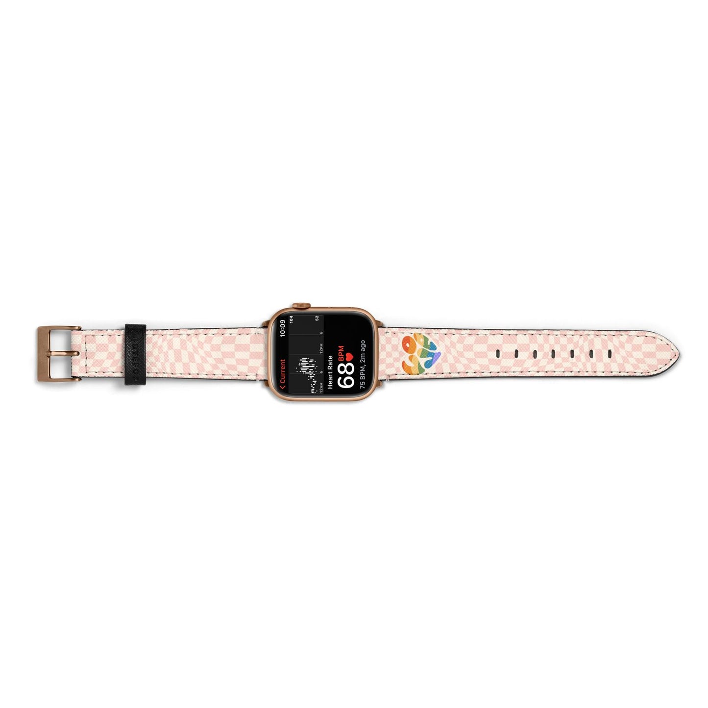 Pride Apple Watch Strap Size 38mm Landscape Image Gold Hardware