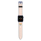 Pride Apple Watch Strap with Blue Hardware