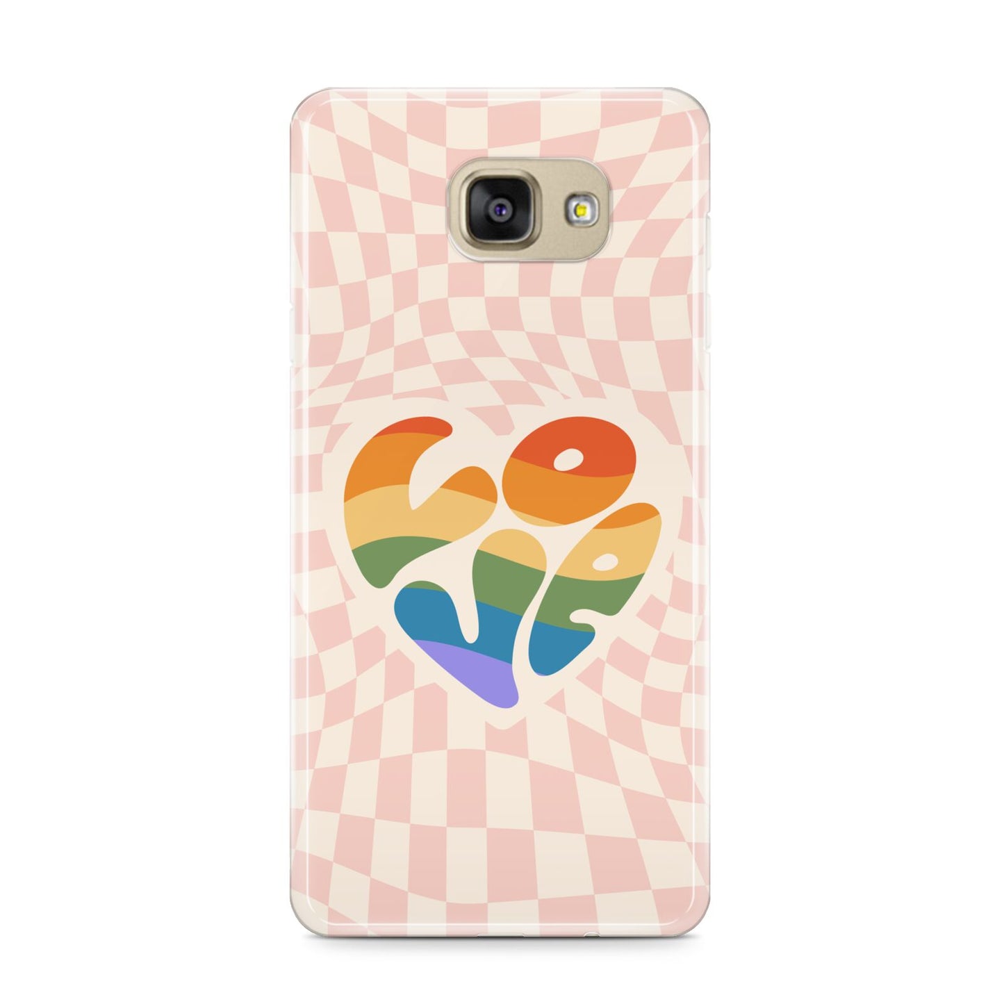 Pride Samsung Galaxy A9 2016 Case on gold phone