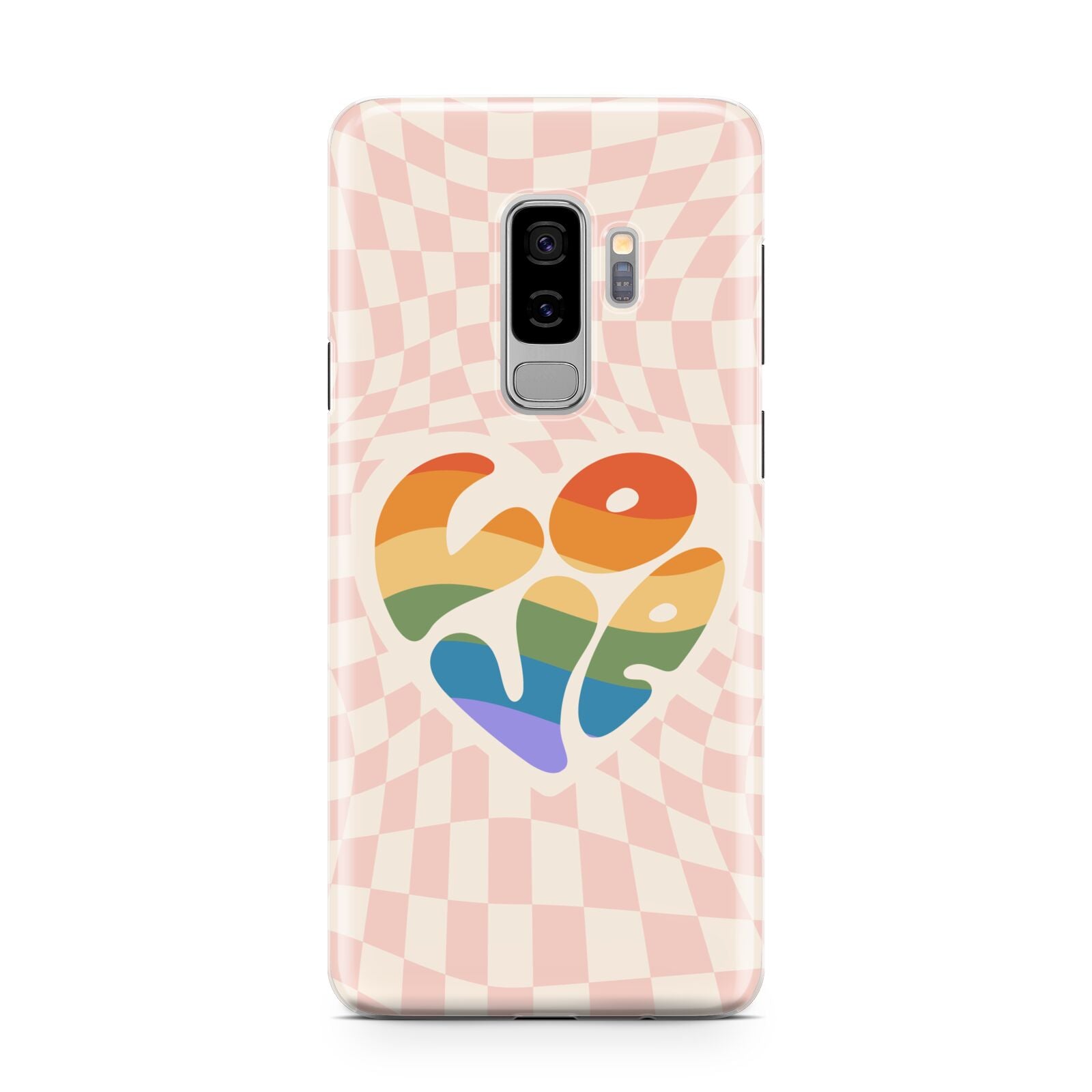 Pride Samsung Galaxy S9 Plus Case on Silver phone