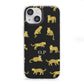 Prowling Leopard iPhone 13 Mini Clear Bumper Case