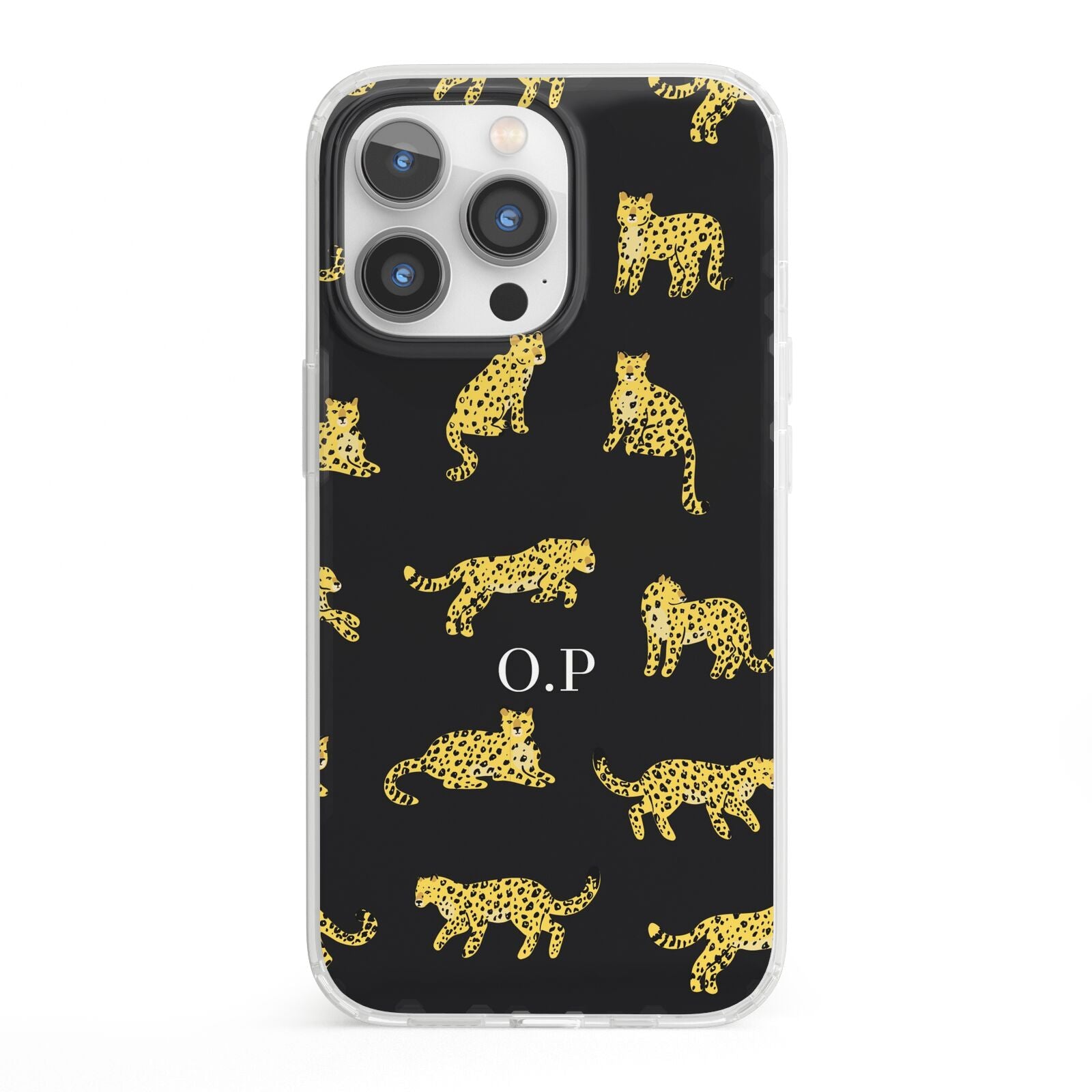 Prowling Leopard iPhone 13 Pro Clear Bumper Case