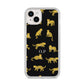 Prowling Leopard iPhone 14 Plus Clear Tough Case Starlight