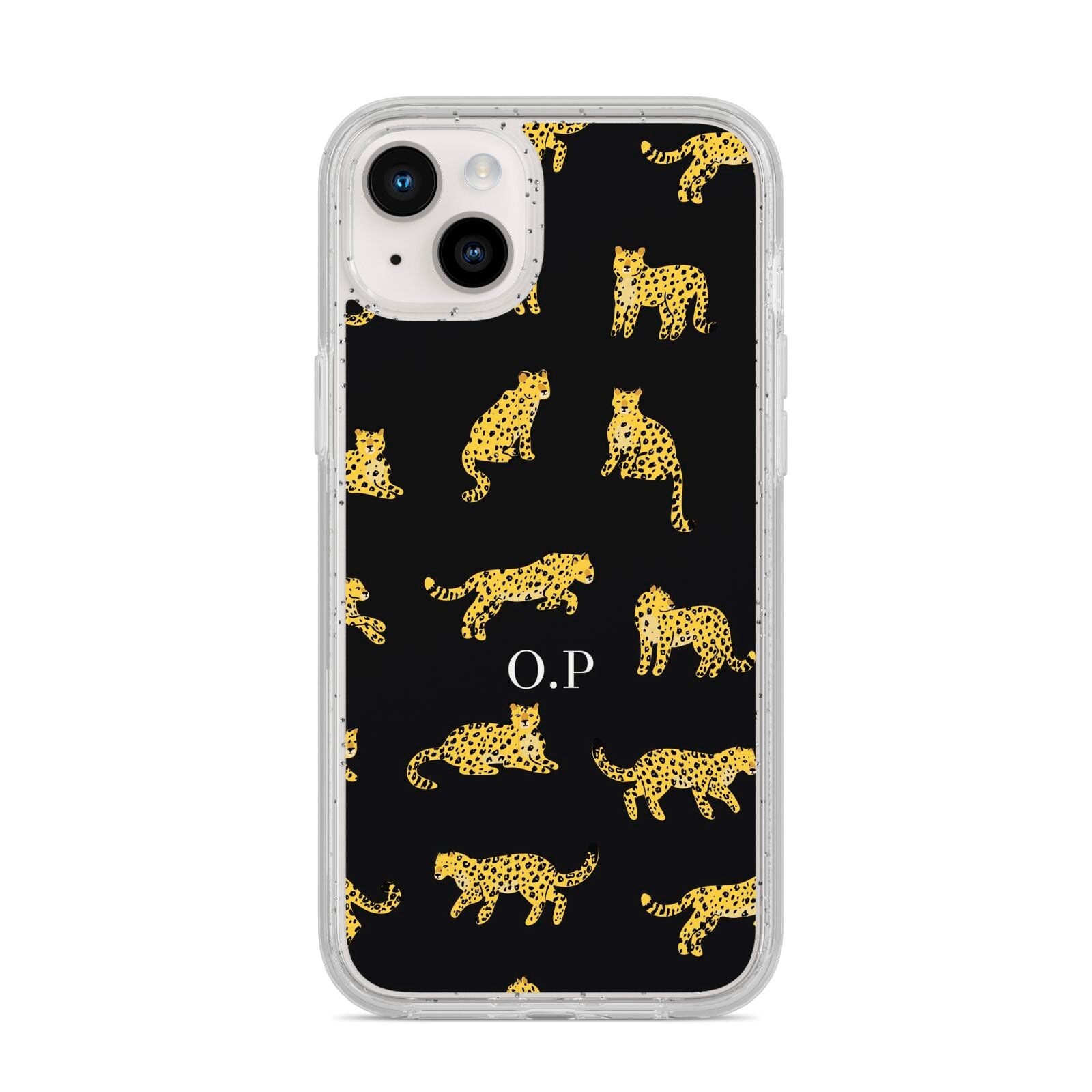 Prowling Leopard iPhone 14 Plus Glitter Tough Case Starlight