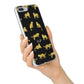 Prowling Leopard iPhone 7 Plus Bumper Case on Silver iPhone Alternative Image