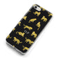 Prowling Leopard iPhone 8 Bumper Case on Silver iPhone Alternative Image