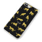 Prowling Leopard iPhone 8 Plus Bumper Case on Silver iPhone Alternative Image
