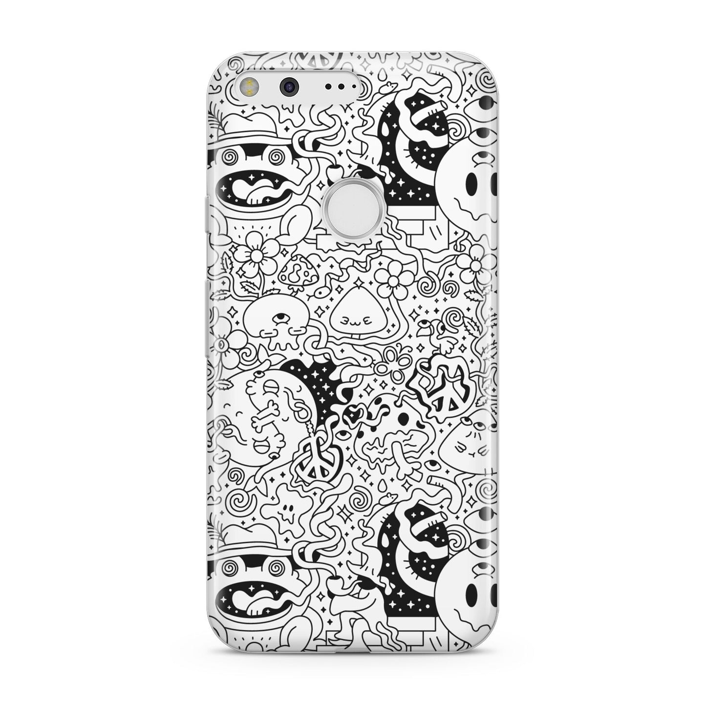 Psychedelic Cartoon Google Pixel Case