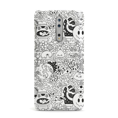 Psychedelic Cartoon Nokia Case