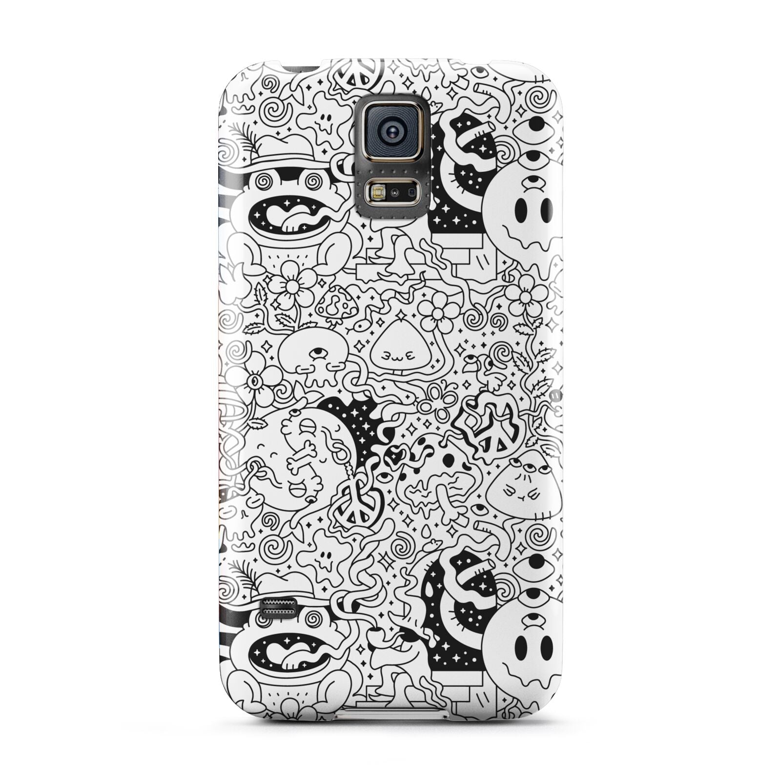 Psychedelic Cartoon Samsung Galaxy S5 Case