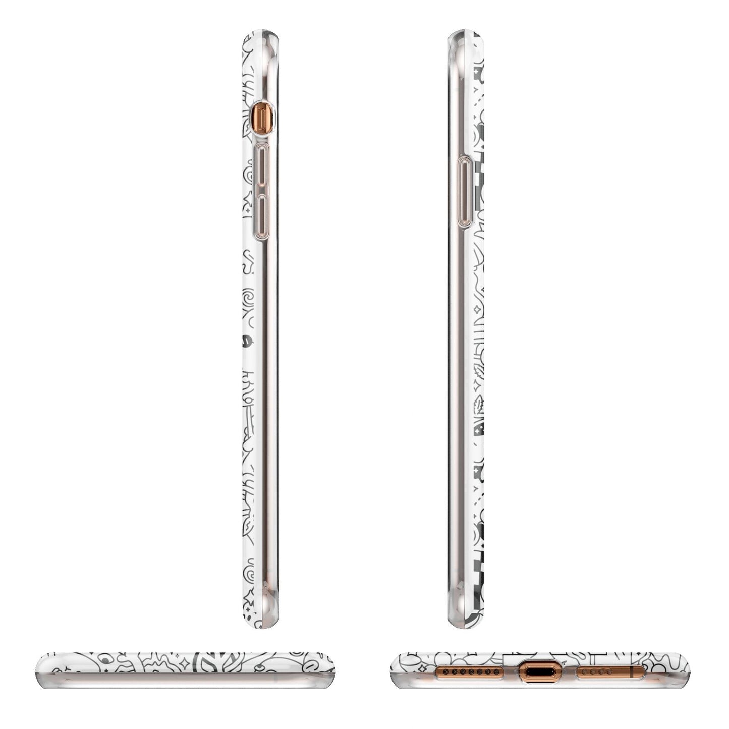 Psychedelic Cartoon iPhone 11 Pro Max 3D Tough Case Angle Images